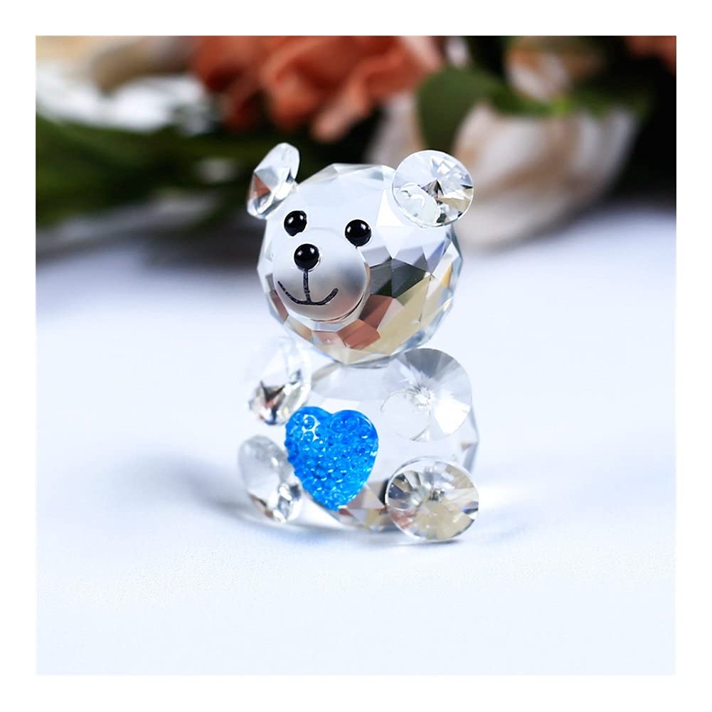 Amazon.co.jp: 瞑想用 クリスタル かわいいクマの置物 ミニチュア